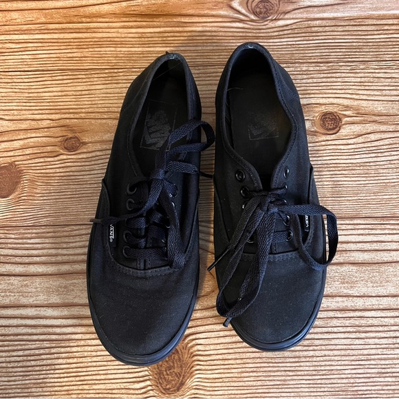 Vans Off the Wall Unisex TB9C Black Lace Up Low Top Skate Shoes Size M 5… - Picture 4 of 12